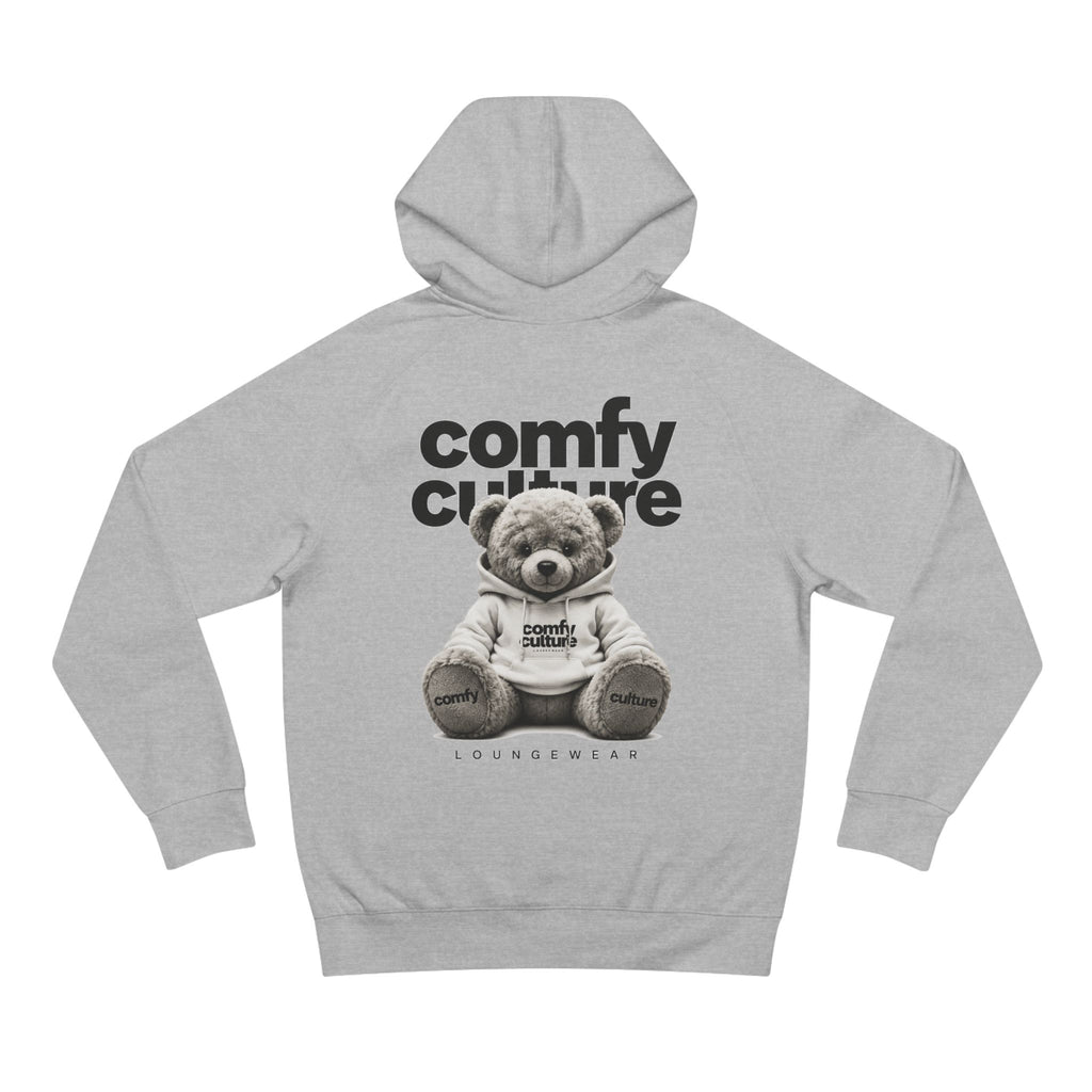 Comfy Culture Hoodie — Cozy Teddy Bear Loungewear Pullover