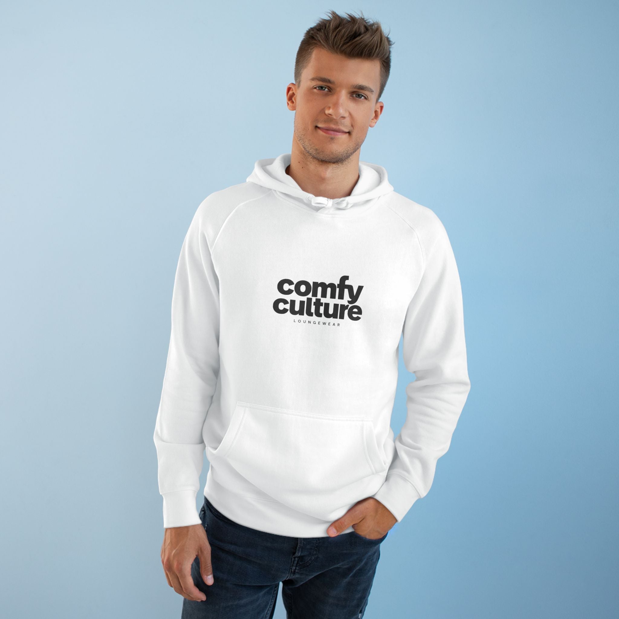 Comfy Culture Hoodie — Cozy Teddy Bear Loungewear Pullover