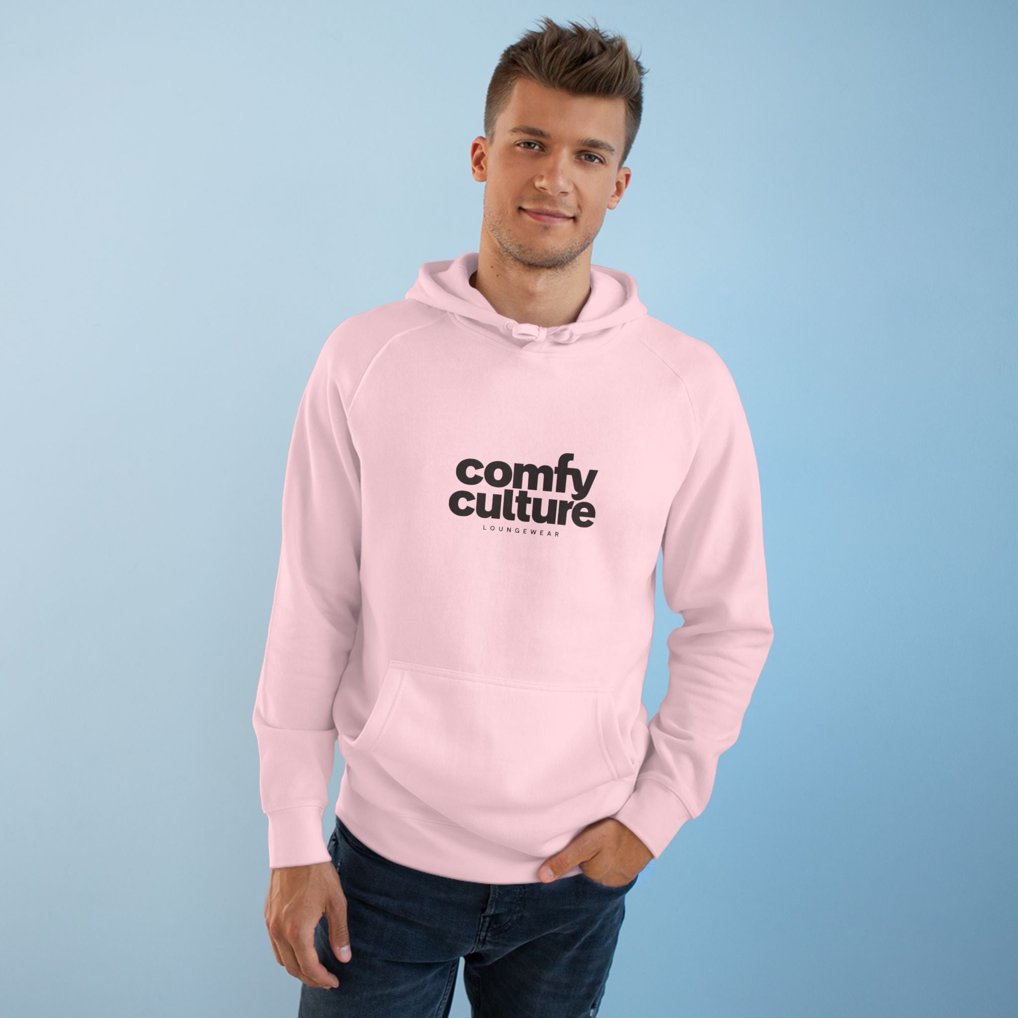Comfy Culture Hoodie — Cozy Teddy Bear Loungewear Pullover