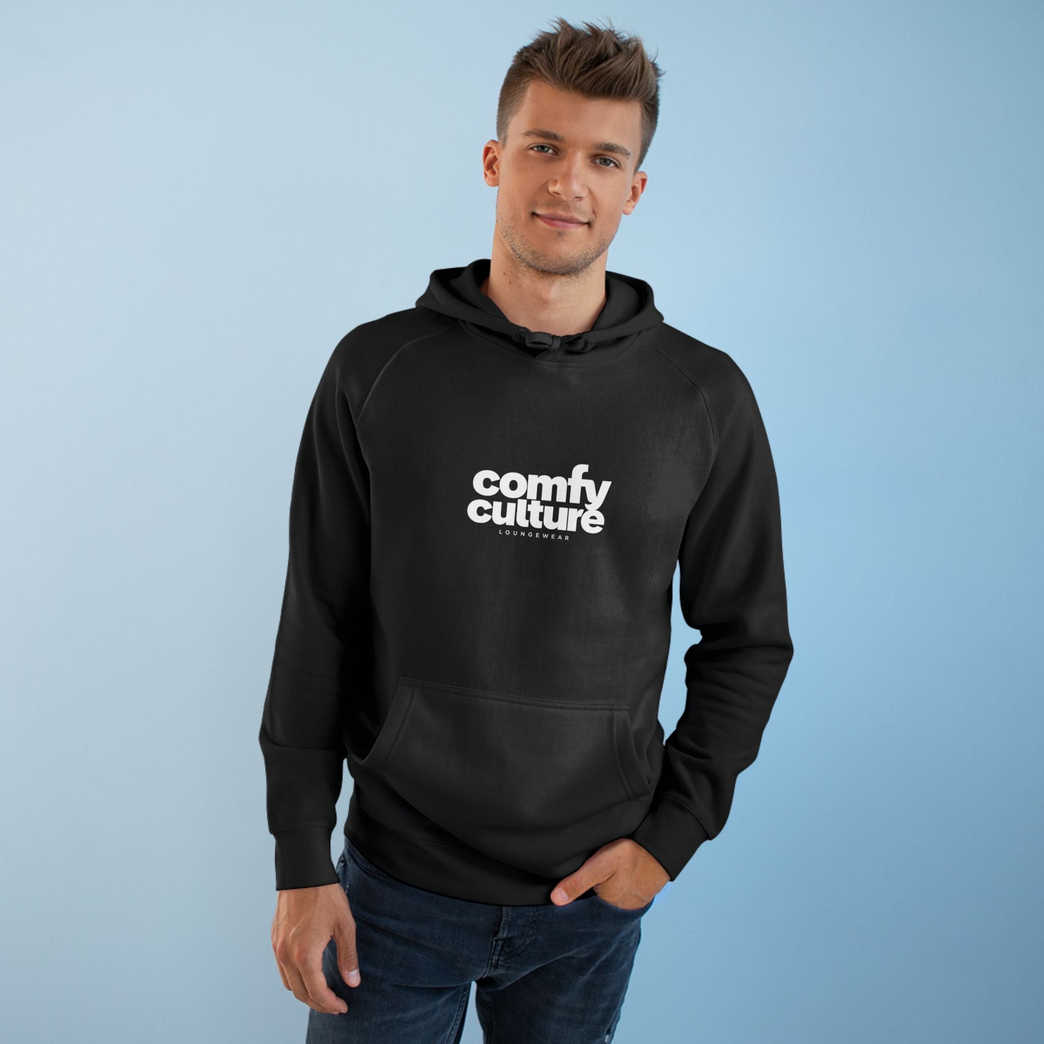 Comfy Culture Hoodie — Cozy Teddy Bear Loungewear Pullover