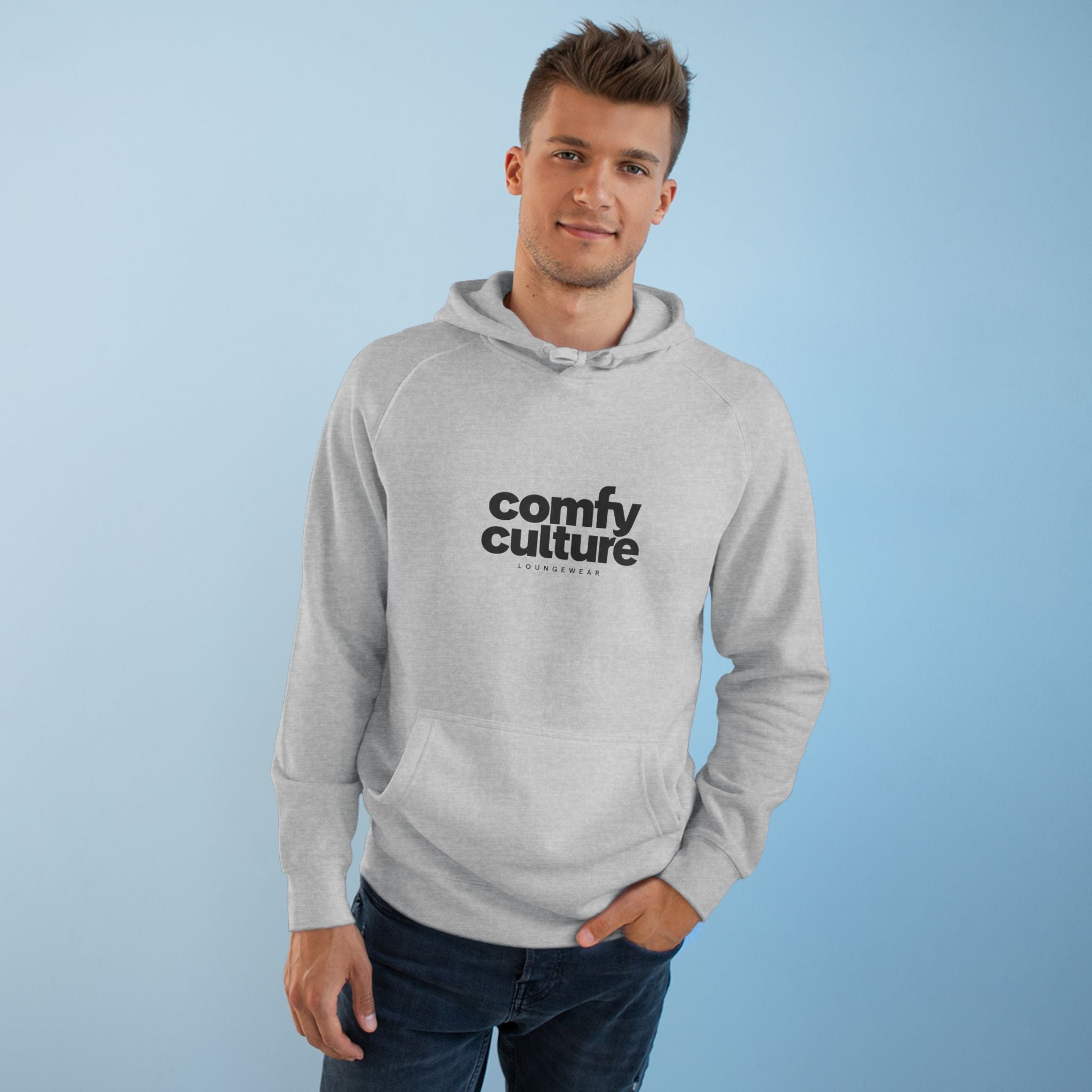 Comfy Culture Hoodie — Cozy Teddy Bear Loungewear Pullover
