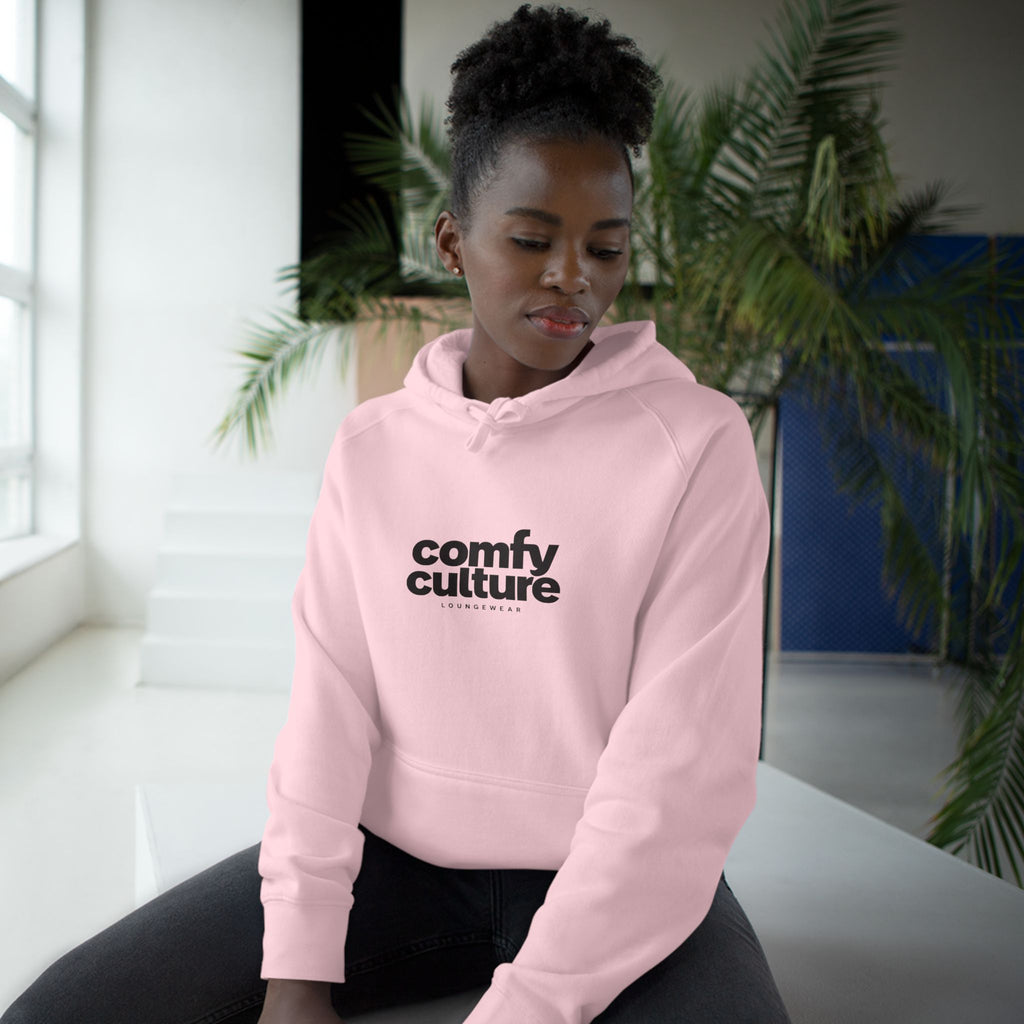 Comfy Culture Hoodie — Cozy Teddy Bear Loungewear Pullover